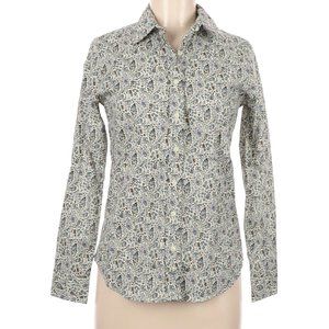 The Shirt by Rochelle Behrens Floral Long Sleeve